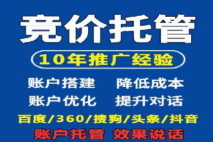 百度竞价推广代运营经典案例分析